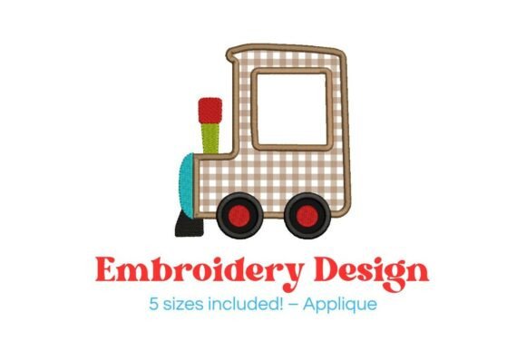 Appliqué Train Embroidery Review