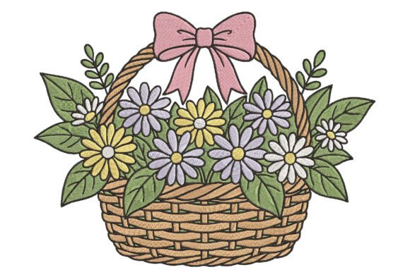 Flower Basket Embroidery: A Designer's Review for Small Business