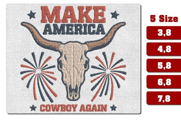 Make America Cowboy Again Embroidery Review